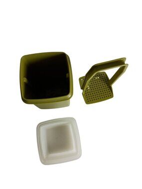 Tupperware Pickle Keeper Container Avocado Green 1330 Complete Set Pick-a-Deli V